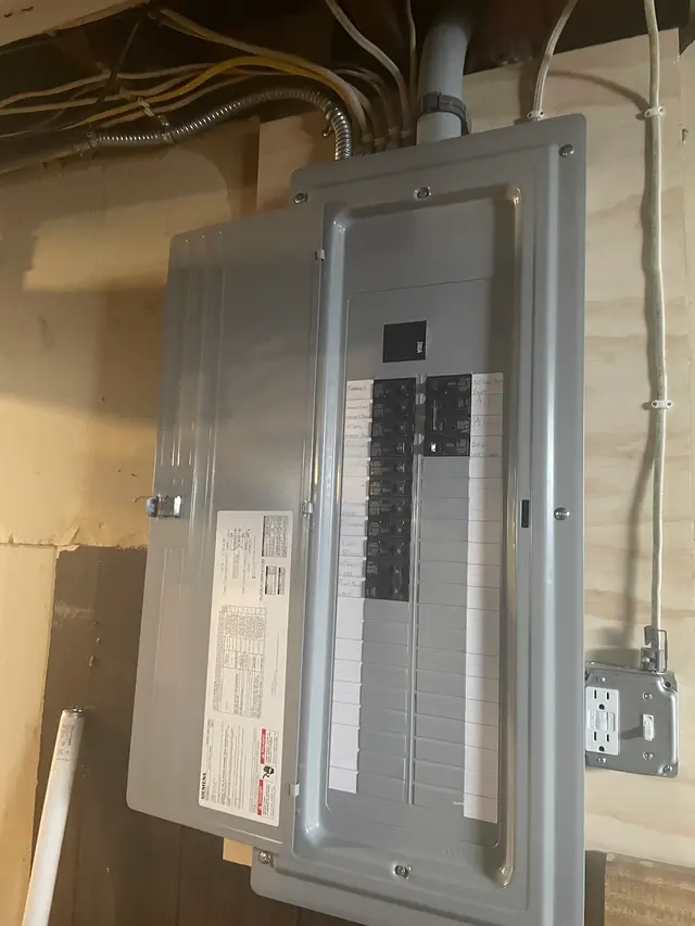 Customer photo of work by Schlemmer Electric, from Colonel Indiana Longnuts's review