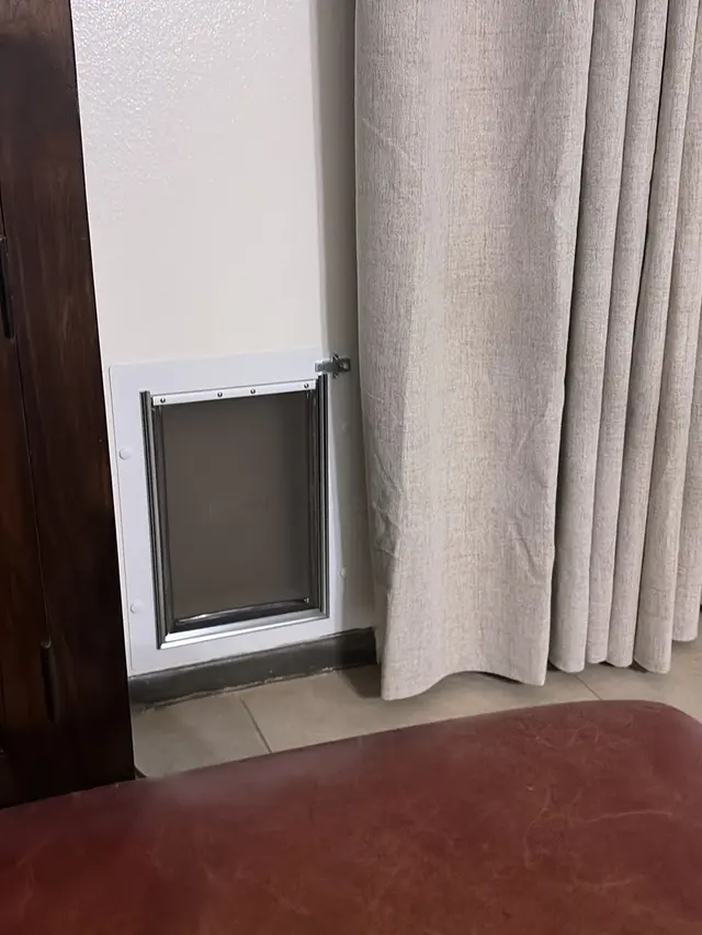 Customer photo of work by Apollo Pet Doors, from Brianna's review