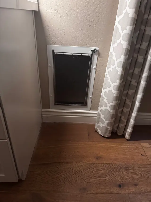 Customer photo of work by Apollo Pet Doors, from M R's review