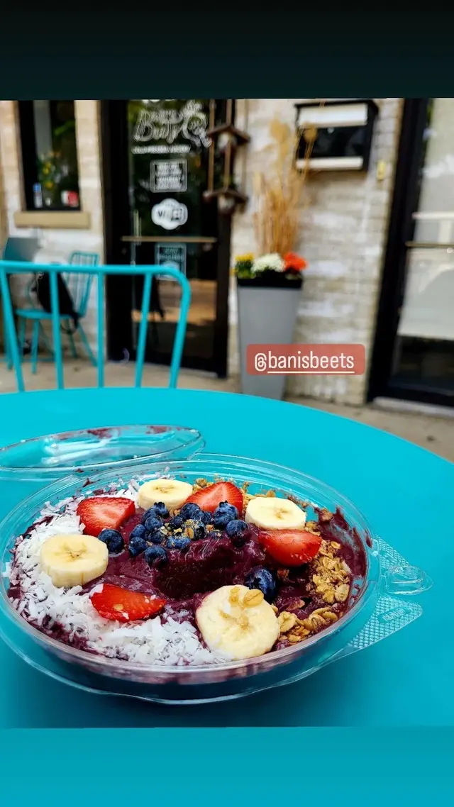 Customer photo of work by Bani's Beets Cold-Pressed Juicery, from Kev Williams's review