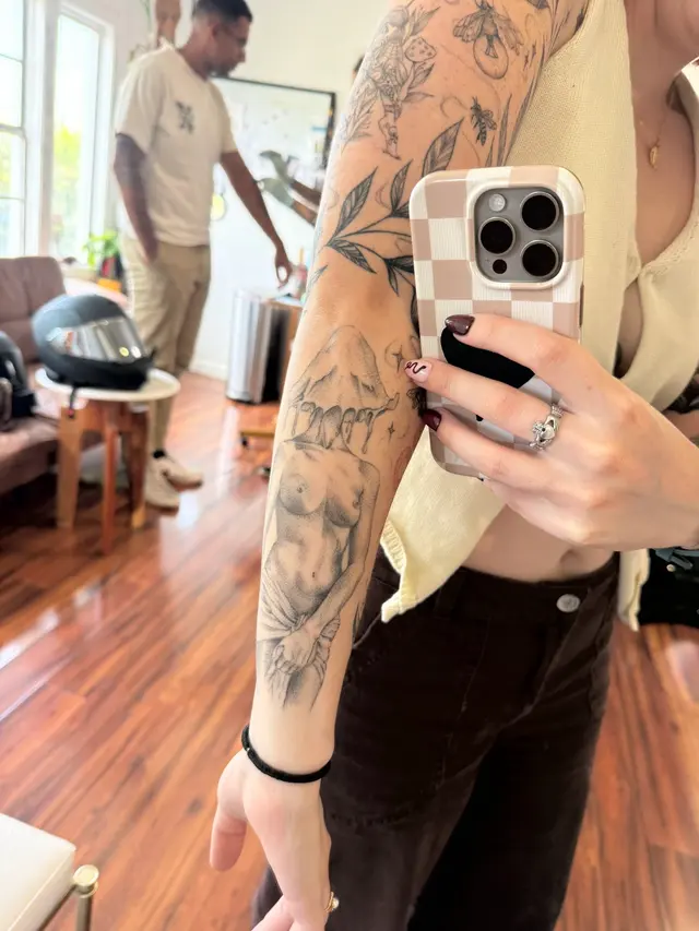 Customer photo of work by Goddess Temple Tattoo Studio, from Megan Dowdney's review