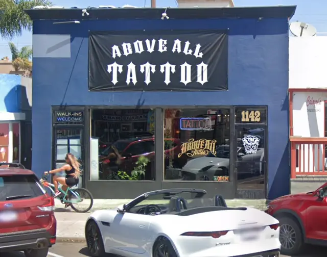 Above All Tattoo - Pacific Beach — photo from the business 4