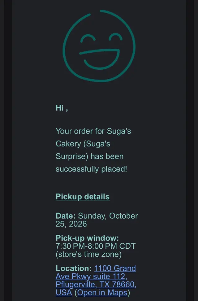 Suga's Cakery — customer photo 12