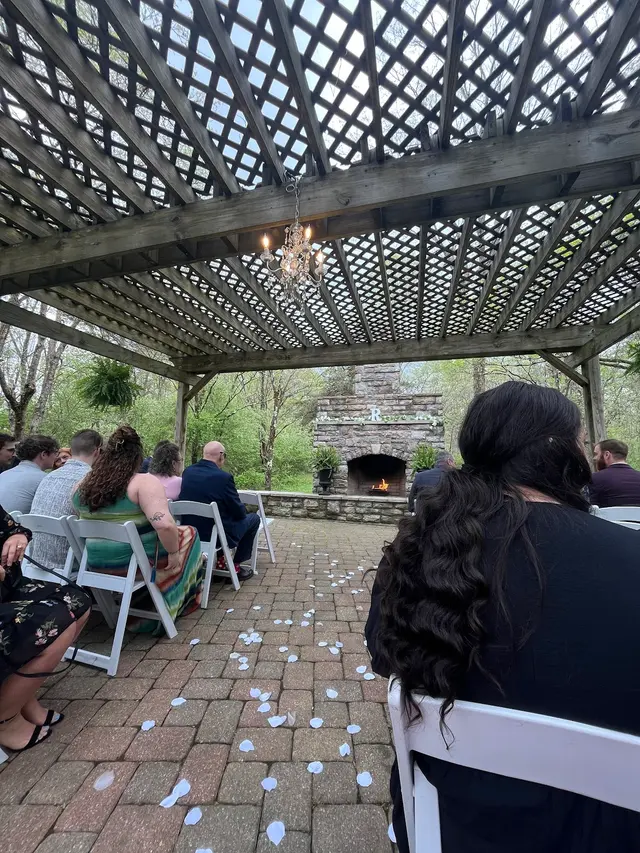 Customer photo of work by Hocking Hills Wedding Chapel, from Lindsay Radomski's review