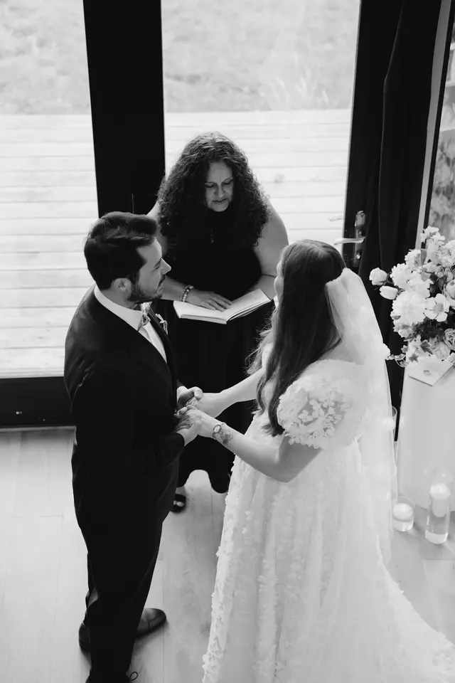 Customer photo of work by Run to an Elopement, LLC., from Des and Jake Van Gundy's review