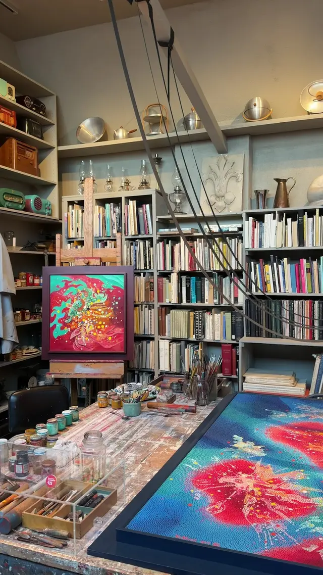 Customer photo of work by The Kirkland at the Denver Art Museum, from The Curated Stamp's review