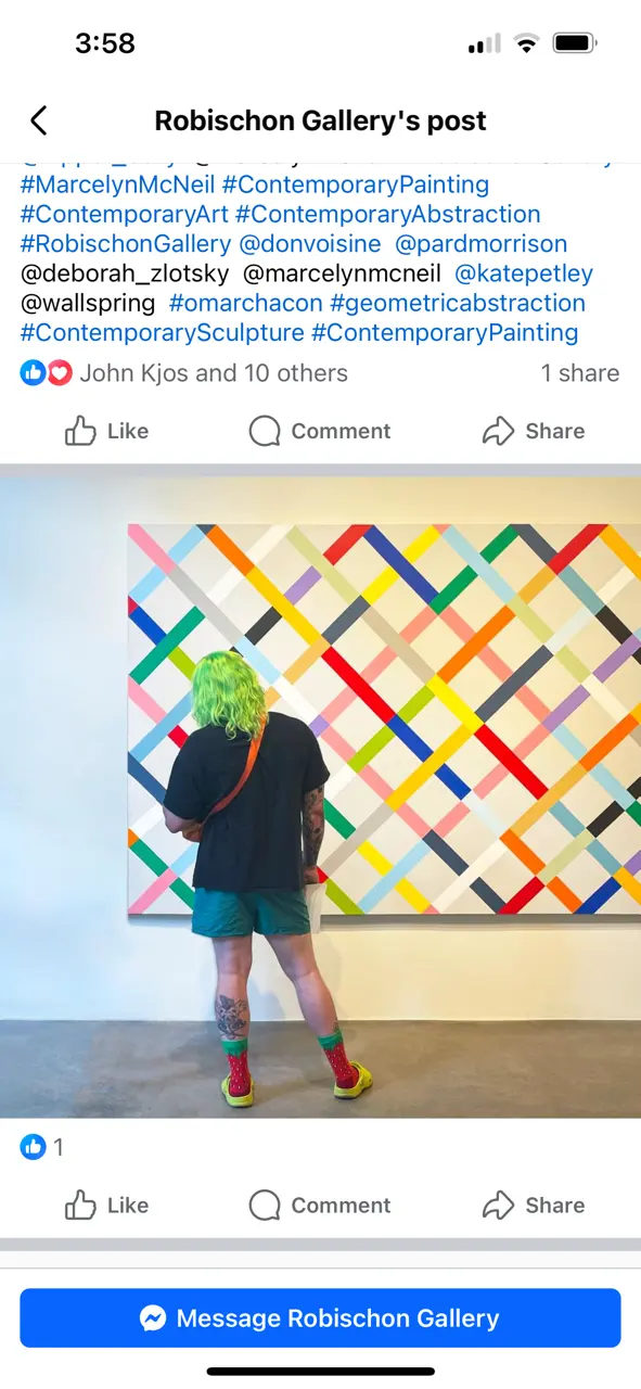 Customer photo of work by Robischon Gallery, from Kyle Singer's review