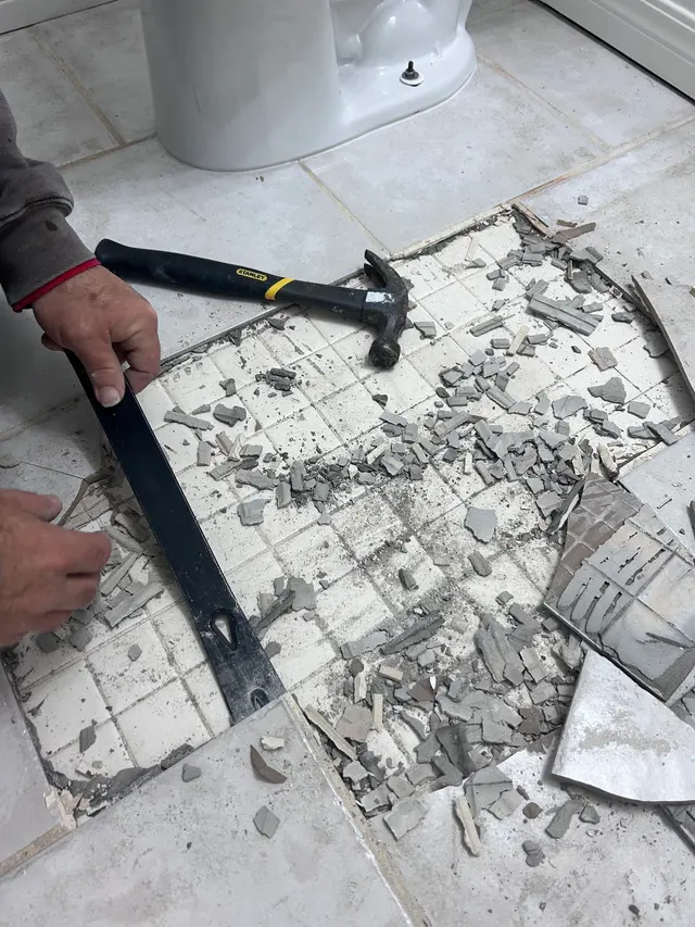 Customer photo of work by Paul Little Construction, from Joe Burks's review