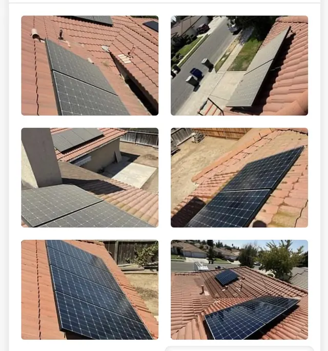 Customer photo of work by Golden Rays Solar & Cleaning Co., from Rosana Suarez's review