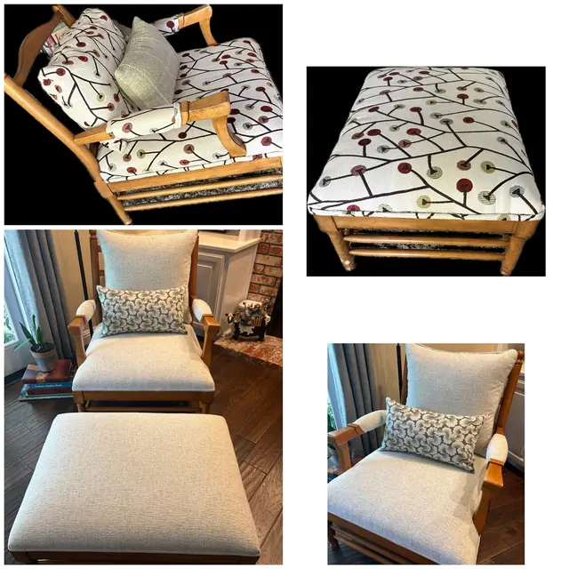 Customer photo of work by Aby's Upholstery, from Lori Jenkins's review