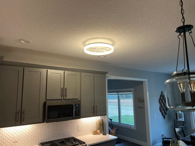Customer photo of work by Mister Sparky of Fort Wayne, from Pamela Clarkson's review