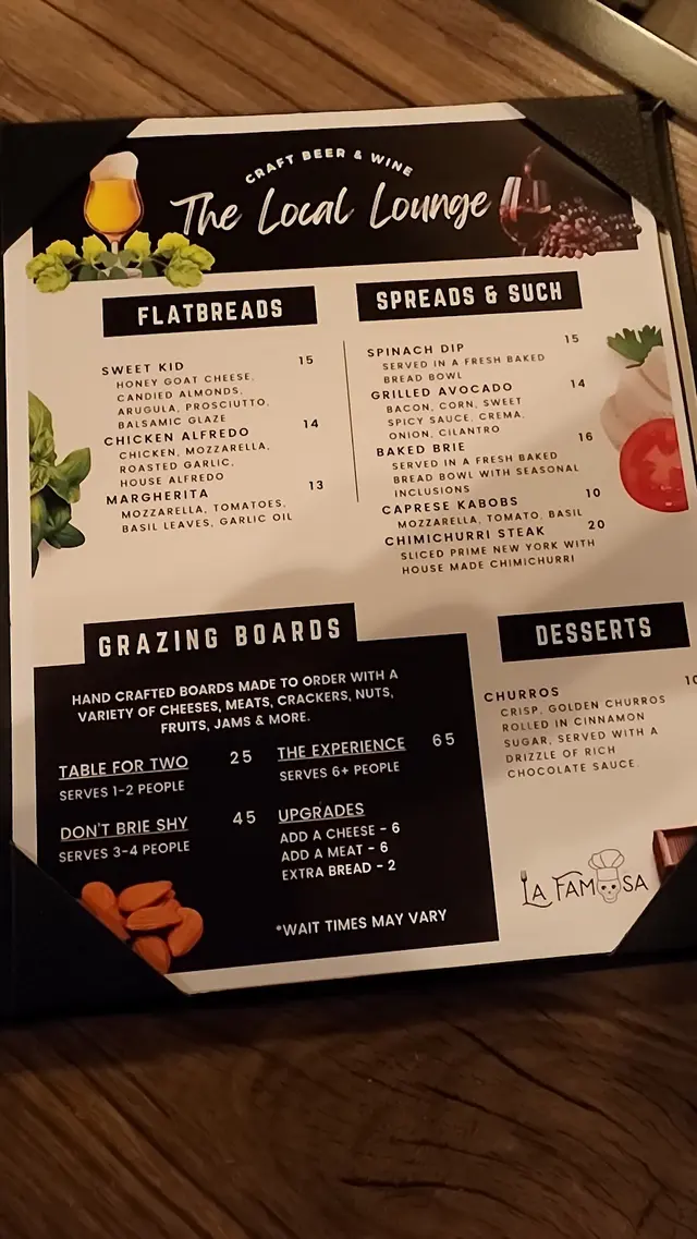 Customer photo of work by The Local Wine and Craft Beer Lounge, from Samara Goddard's review