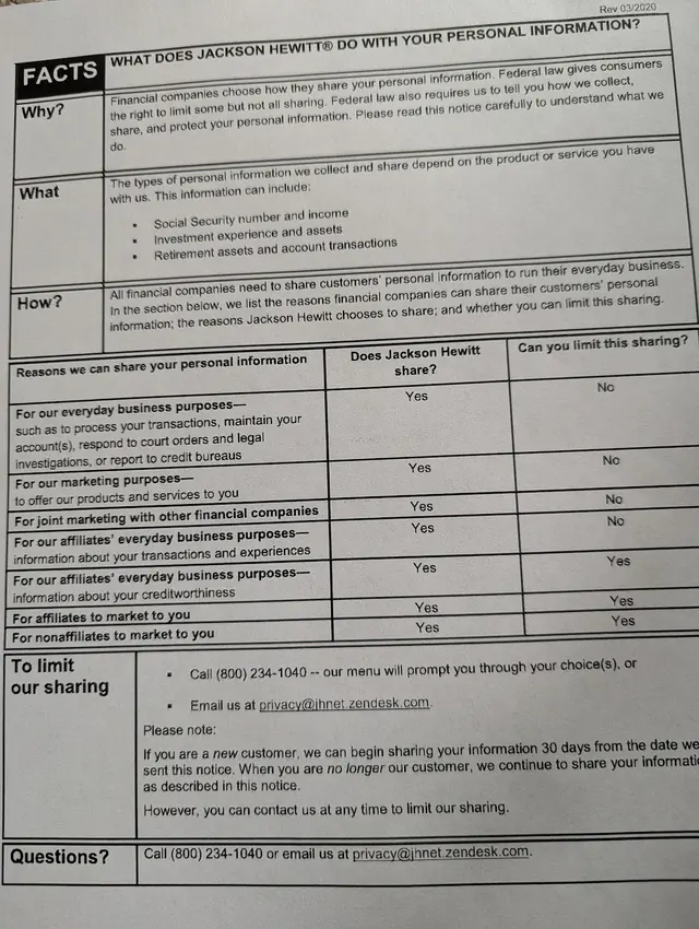 Jackson Hewitt Tax Service — customer photo 3