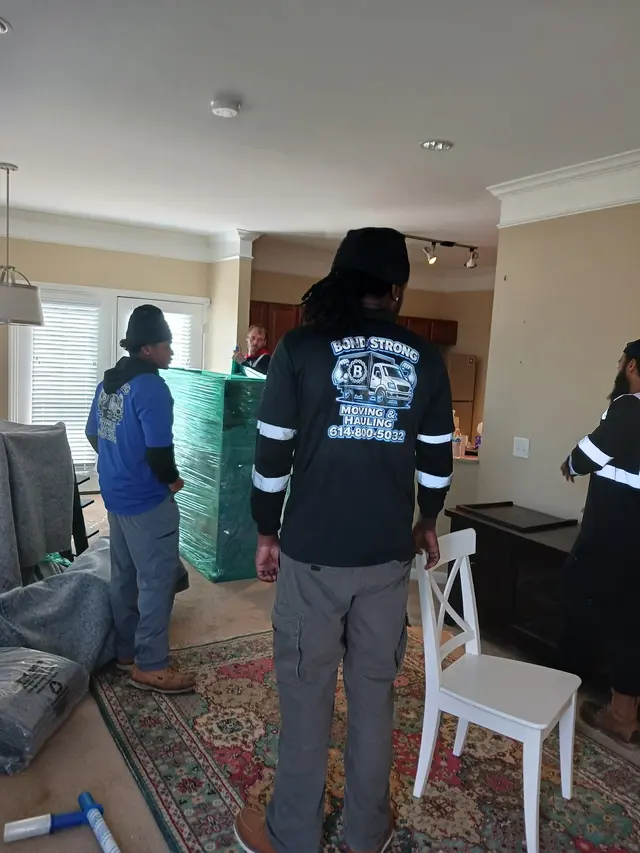Customer photo of work by Bond Strong Moving & Hauling, from Becky's review