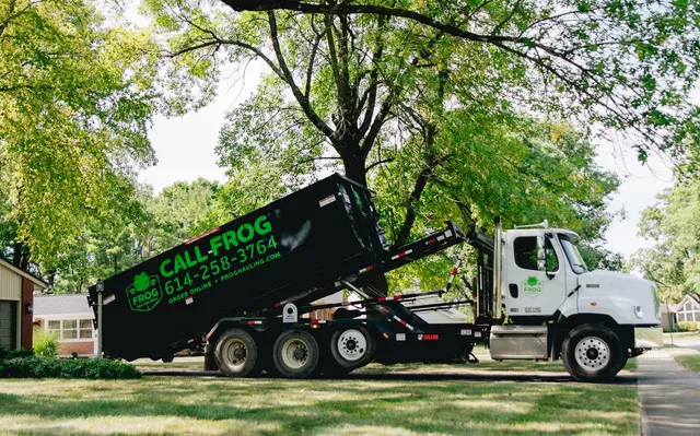 Frog Hauling Dumpster Rental Columbus — photo from the business 11