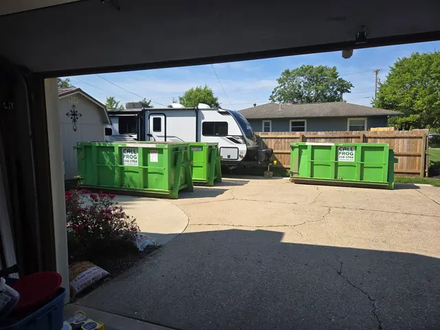 Frog Hauling Dumpster Rental Columbus — customer photo 2
