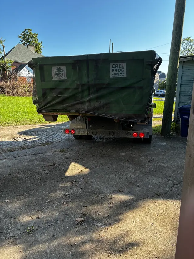 Frog Hauling Dumpster Rental Columbus — customer photo 12