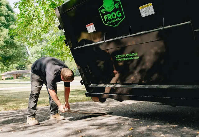 Frog Hauling Dumpster Rental Columbus — photo from the business 7