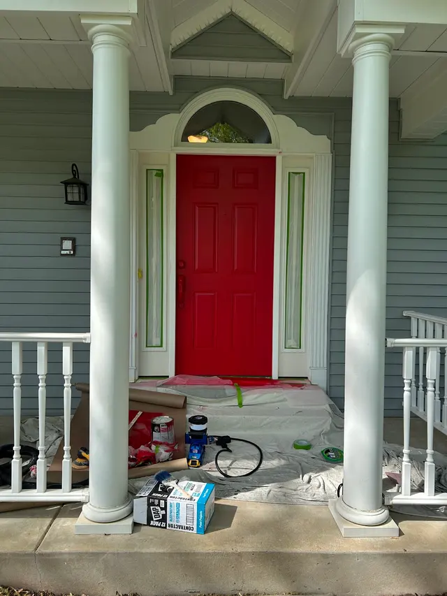 Customer photo of work by Cutting Edge Painter, from Amy G's review