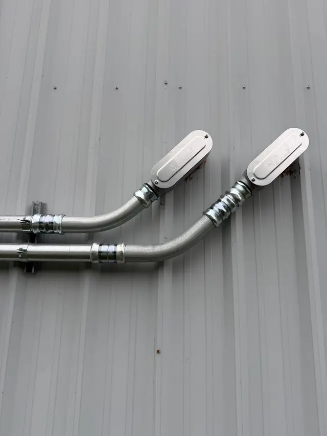 Customer photo of work by Power Tech Electrical Services, from Mark Evangelist's review
