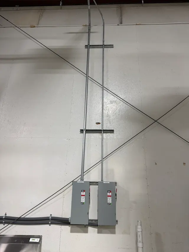 Customer photo of work by Power Tech Electrical Services, from Mark Evangelist's review