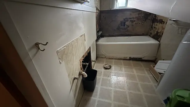 Customer photo of work by Mold Inspection Sciences, Inc., from Abby Stewart's review