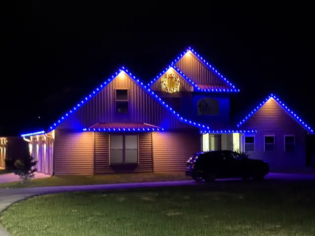 Customer photo of work by Walters Holiday Lighting, from Sue Ann Ciriaco's review