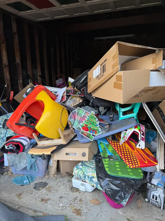 Customer photo of work by AMG Junk Removal & Dumpster Rental, from Detra Rene Anderson-Evans's review
