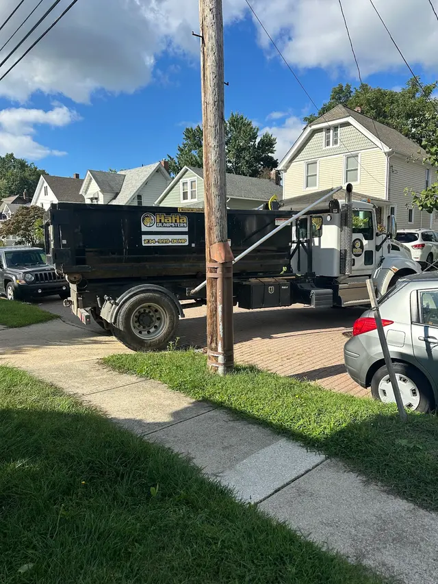 HaHa Dumpsters, LLC — customer photo 6