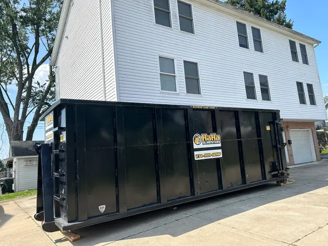 HaHa Dumpsters, LLC — customer photo 3