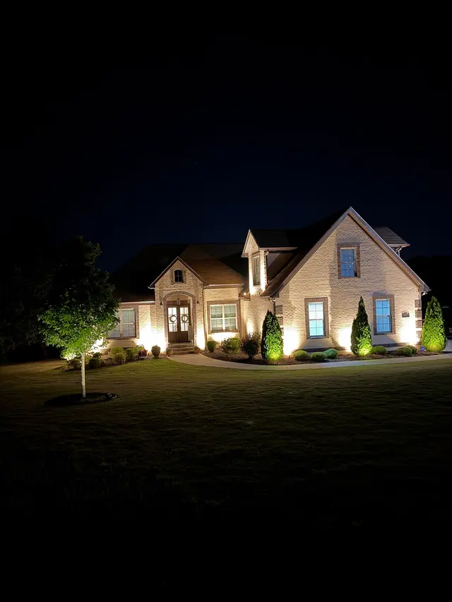 Customer photo of work by Luminosity Outdoor Lighting, from Matthew Ballenger's review