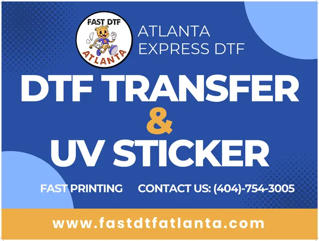 Fast Dtf Atlanta Dtf Prints & UV stickers & Custom T-Shirts — photo from the business 4