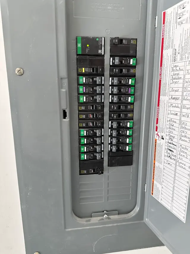 Customer photo of work by Mr. Electric of Dallas, from Hank F's review