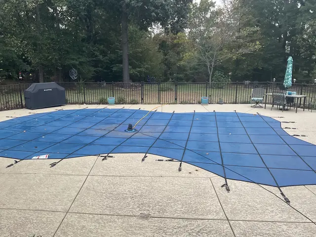 Customer photo of work by Advanced Pools, from john clement's review