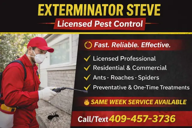 Exterminator Steve Pest Control — photo from the business 5