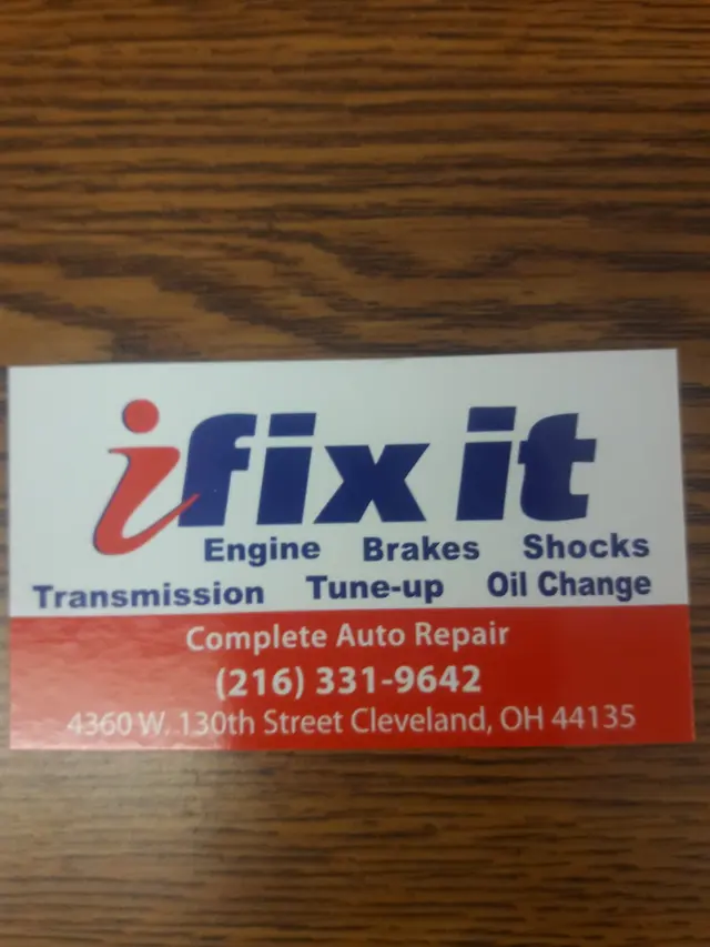 I fix it LLC Auto Repair — customer photo 6