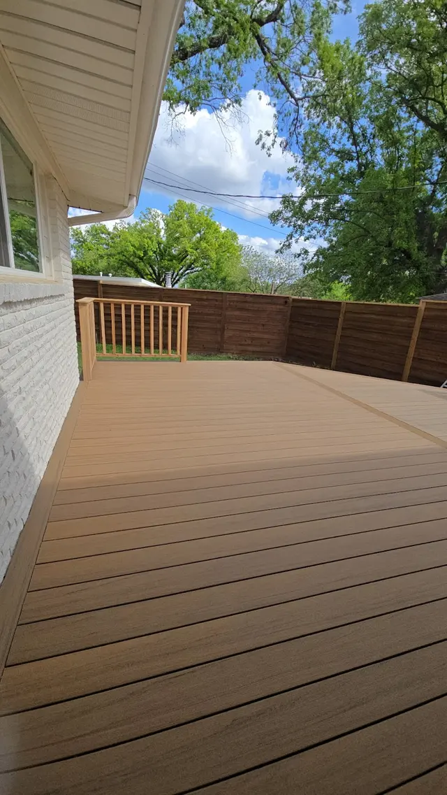 Customer photo of work by Decks Fence Wood Contractors, from Angelica Silva's review