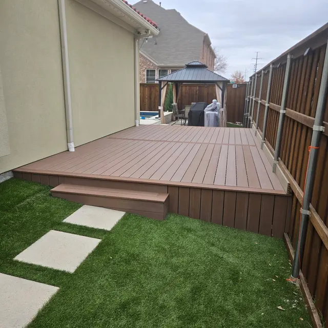 Customer photo of work by Decks Fence Wood Contractors, from Jerin Wilson's review
