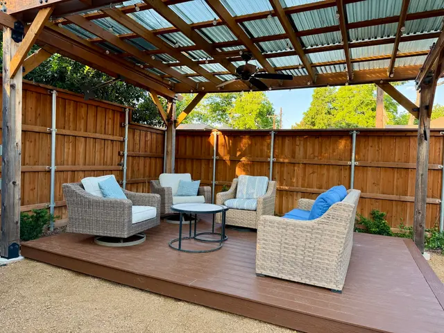 Customer photo of work by Decks Fence Wood Contractors, from Andrea's review
