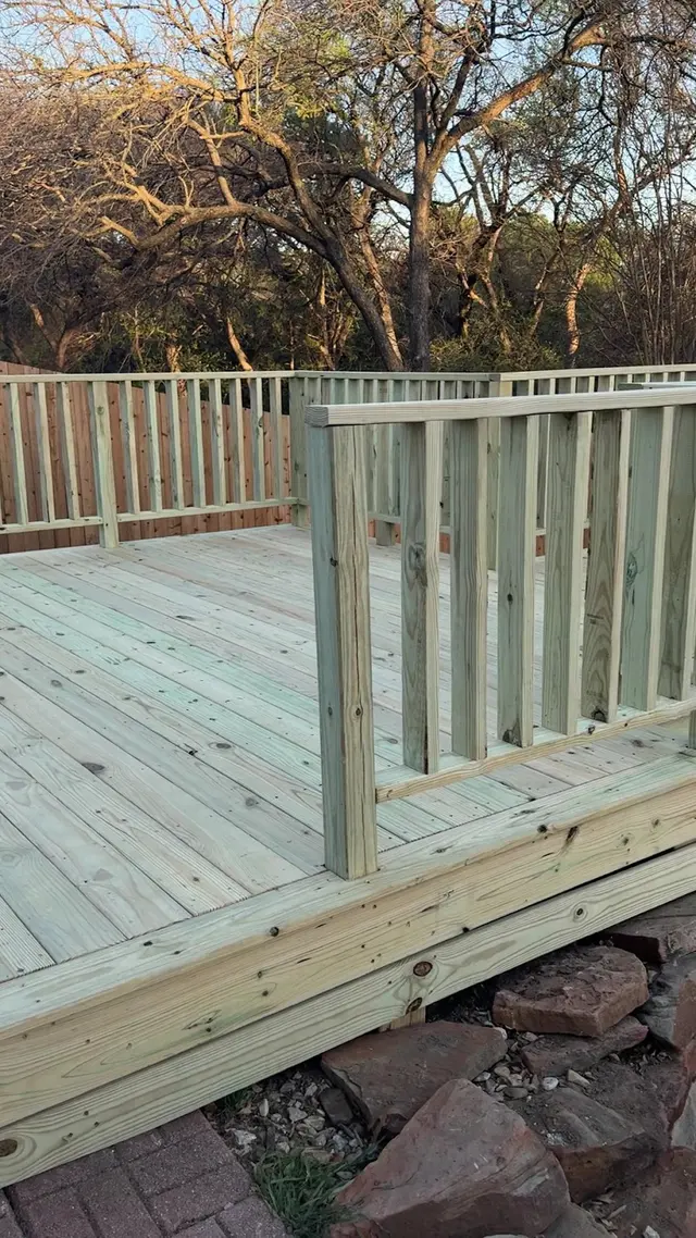 Customer photo of work by Decks Fence Wood Contractors, from Lianna Slater's review