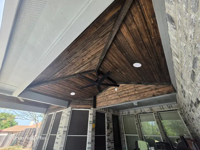 Customer photo of work by Texas Patios Plus, from Alisha's review