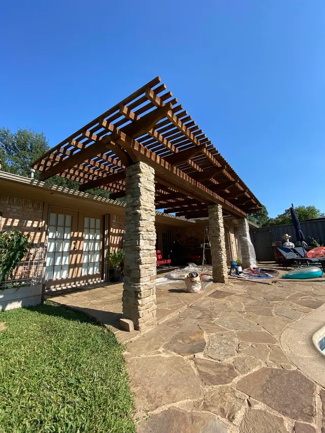 Customer photo of work by Walker Custom Exteriors, from Taylor's review