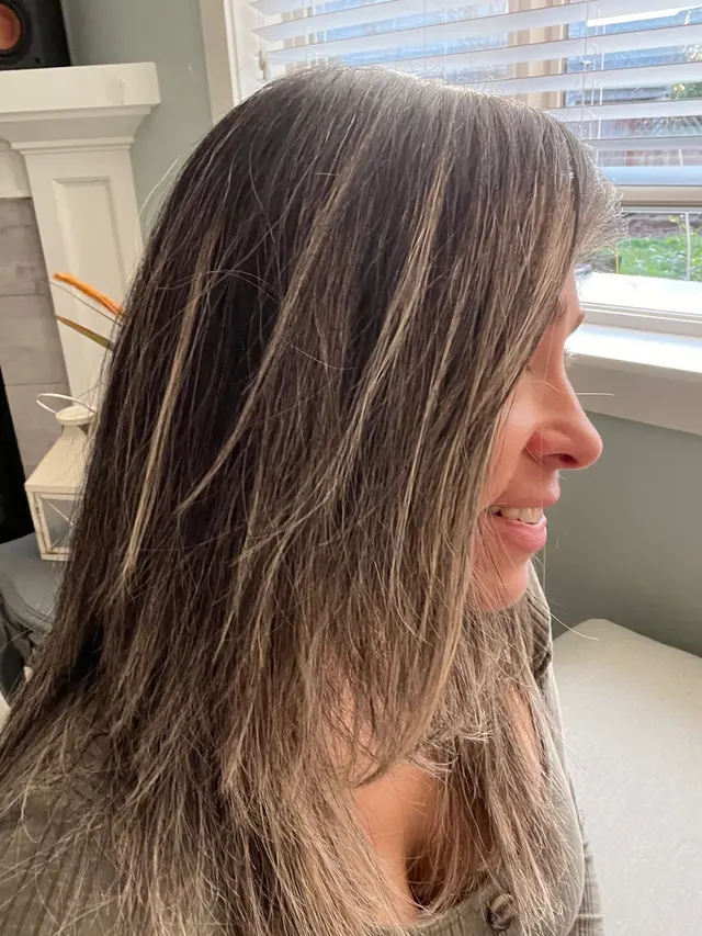 Customer photo of work by Karma Day Spa & Salon, from Lina Suarez's review