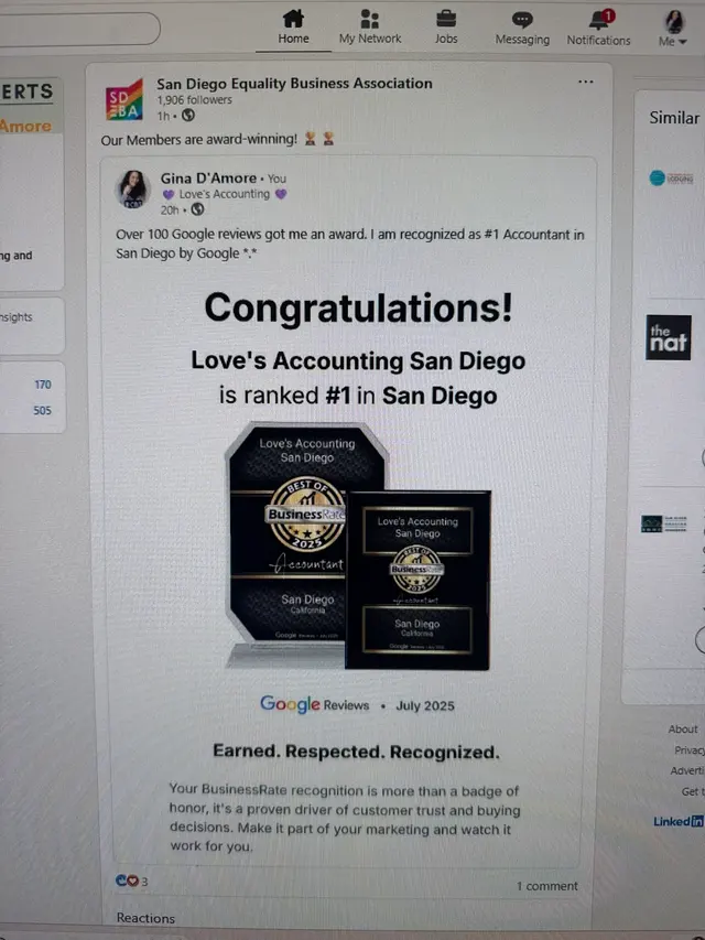 Love's Accounting San Diego — photo from the business 4